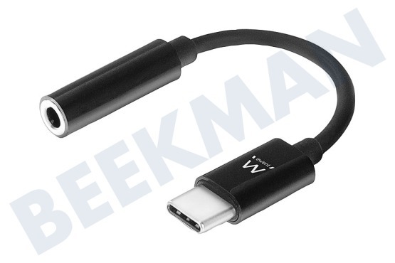 Ewent  EW9655 USB-C auf 3,5-mm-Klinke Audioadapter