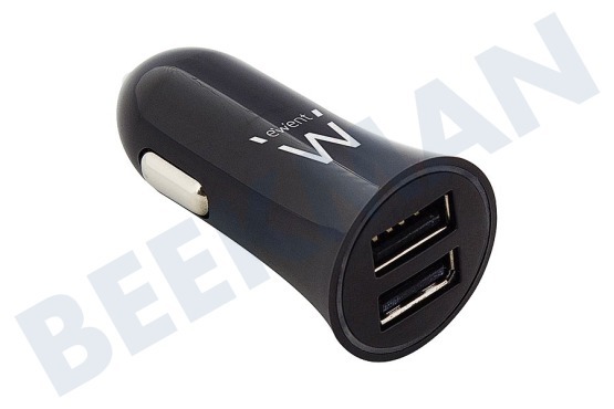 Ewent  EW1221 2-Port USB Autolader 2.1A