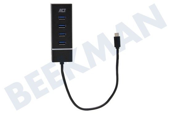 ACT  AC6415 4-Port USB 3.1 Gen1 (USB 3.0) Hub Typ-C