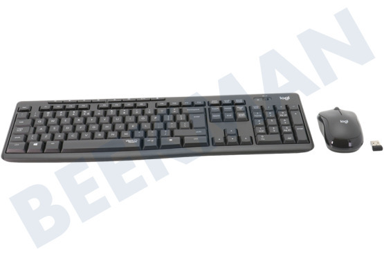 Logitech  920-009800 MK295 Silent Keyboard + Maus US-Layout