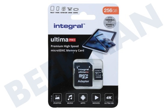 Integral  UltimaPro High Speed Micro SDXC Klasse 10 256 GB