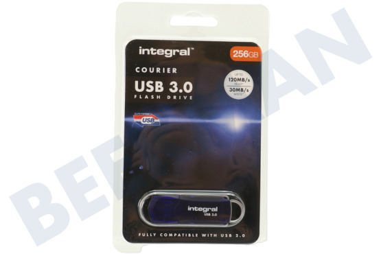 Integral  INFD256GBCOU3.0 Courier USB 3.0 Flash-Laufwerk-Speicherstick