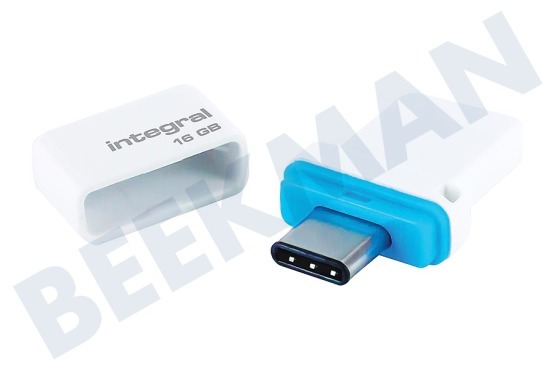 Integral  Fusion Dual-Flash-Laufwerk USB-C & USB 3.1 Gen 1 16 GB