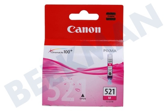 Canon Canon-Drucker Druckerpatrone CLI-521 Magenta/Rot