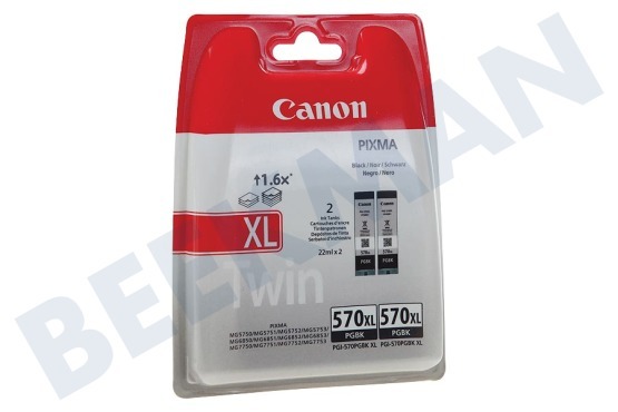 Canon  0318C007 Canon PGI-570XL PGBK Twin