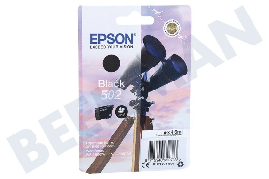 Epson  Epson 502 Schwarz