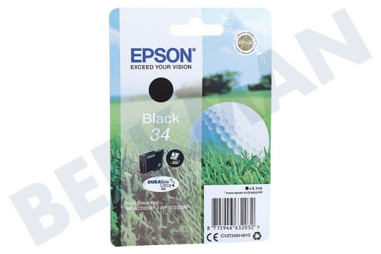 Epson  C13T34614010 Epson T3461 Black