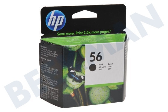 HP Hewlett-Packard HP-Drucker HP 56 Druckerpatrone Nr. 56 Schwarz