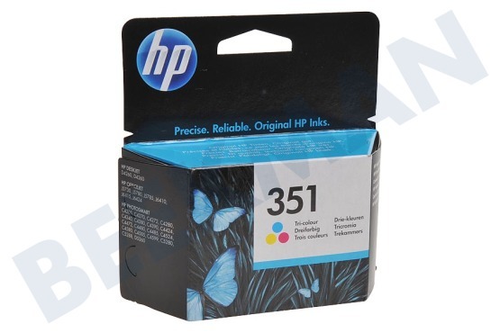 HP Hewlett-Packard  HP 351 Druckerpatrone Nr. 351 Farbe