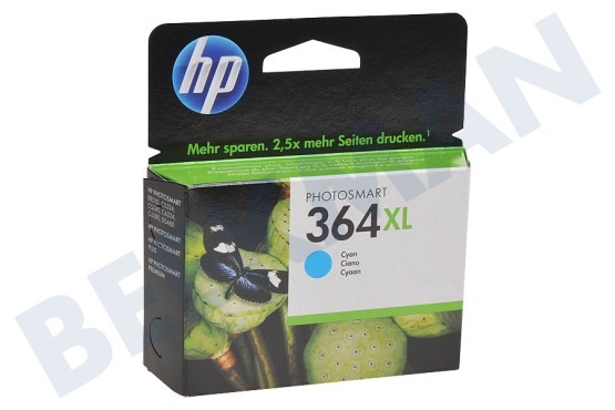 HP Hewlett-Packard HP-Drucker HP 364 XL Cyan Druckerpatrone Nr. 364 XL Cyan