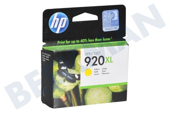 HP Hewlett-Packard HP-Drucker HP 920 XL Yellow Druckerpatrone Nein. 920 XL Gelb
