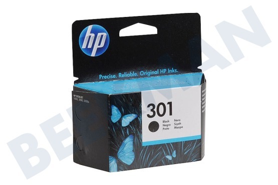 HP Hewlett-Packard HP-Drucker HP 301 Black Druckerpatrone No. 301 Schwarz