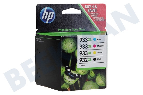 HP Hewlett-Packard  HP 933 + 932 XL Combi Pack HP 933XL / 932XL Multipack