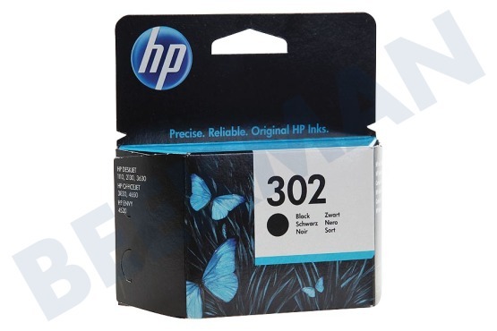 HP Hewlett-Packard  F6U66AE HP 302 Schwarz
