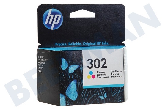 HP Hewlett-Packard  F6U65AE HP 302 Farbe