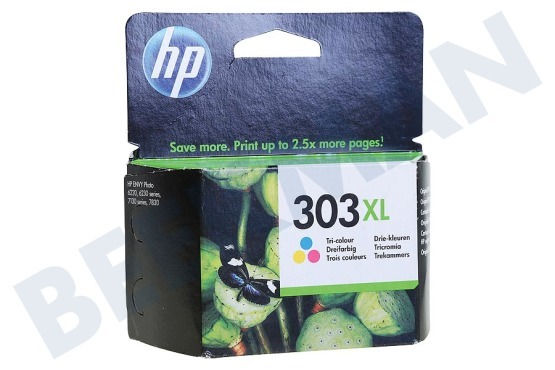 HP Hewlett-Packard  T6N03AE HP 303 XL Color