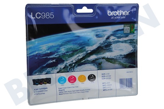 Brother Brother-Drucker Druckerpatrone LC-985 Multipack