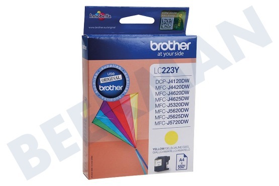 Brother  LC-223Y Druckerpatrone LC-223 Yellow