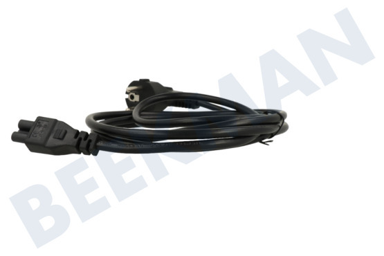 Easyfiks  Netzkabel C5, 230 Volt, 10 Ampere, 3x1mm2, 1,5 Meter