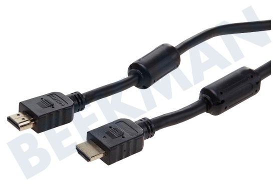 Universell  HDMI-Kabel 1.4 High Speed ​​+ Ethernet, 10 Meter, Vergoldet