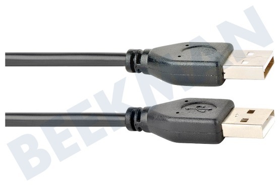 Easyfiks  USB Anschlusskabel 2.0 A Male - USB 2.0 A Male, 1.5 Meter
