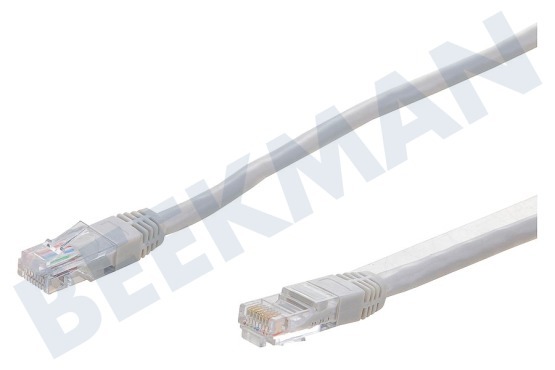Easyfiks  UTP Cat5e Netzwerkkabel grau, 20,0 Meter, 2x RJ45 Male