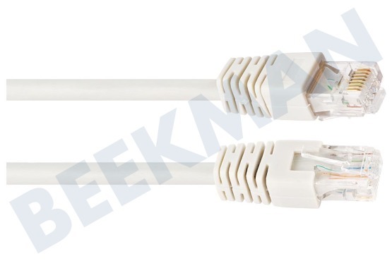 Universell  UTP CAT6 Netzwerkkabel Weiß, 1,5 m, 2x RJ45-Stecker
