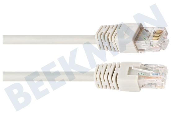 Easyfiks  UTP CAT6 Netzwerkkabel grau 5m, 2x RJ45 Male