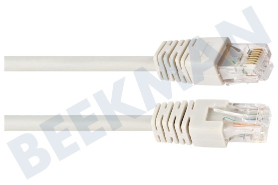 Easyfiks  UTP CAT6-Netzwerkkabe Grau, 10 Meter, 2x RJ45 Male