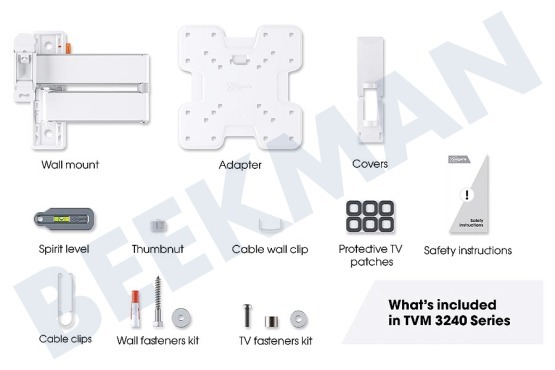 Vogel's  TVM3245 Schwenkbare TV-Halterung Weiß 19 - 43 Zoll