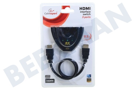 Cablexpert  3-Port HDMI-Schalter