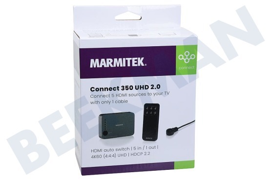 Marmitek  08367 Connect 350 UHD 2.0 HDMI Switch