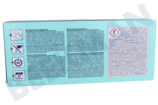 WPRO  DES131 Entkalker 3-in-1 Anti-Kalk und Entfetter