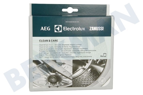 Bosch Waschmaschine, Spülmaschine M3GCP400 3 in-1 für Waschmaschine und Geschirrspüler reinigen und pflegen