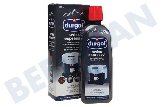 Durgol  7610243009642 Swiss Espresso Spezial-Entkalker, 500ml
