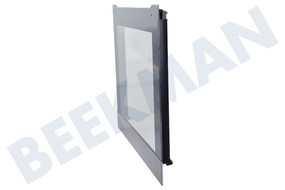 AEG Ofen-Mikrowelle Türglas Außen