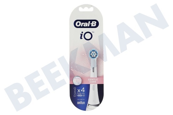 OralB  iO Gentle Care  Weiß, 4 Stück