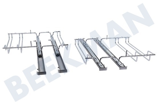 Siemens Ofen-Mikrowelle Auszugschiene Teleskopschiene, 2 Stück