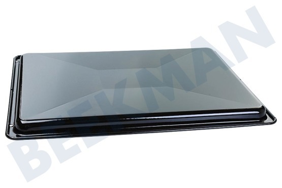 Beko Ofen-Mikrowelle Backblech Email 373x463mm, 2 cm hoch