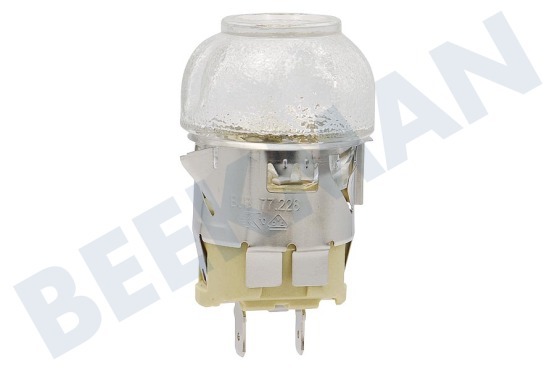 Cylinda Ofen-Mikrowelle Lampe Backofenlampe, 25 Watt, G9