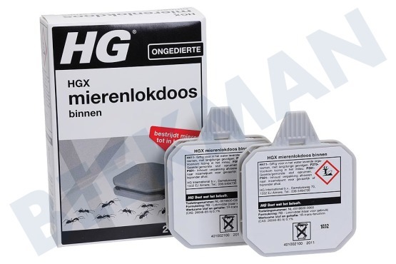 HG  HGX Anti-Ameisen-Köderbox für den Innenbereich