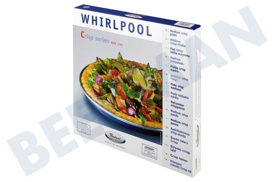 Whirlpool Ofen-Mikrowelle Platte Crisp-Platte -29cm-