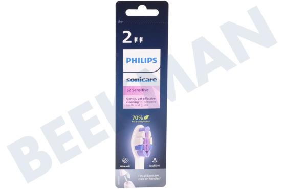 Philips  HX6052/10 S2 Sensitive, 2 Bürstenköpfe