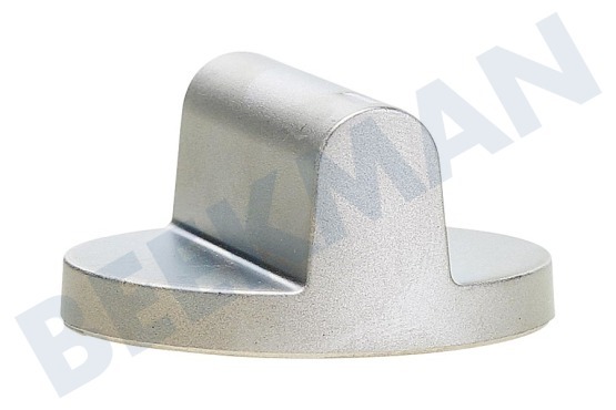 Pelgrim Kochplatte Knopf Gasknopf, Silber