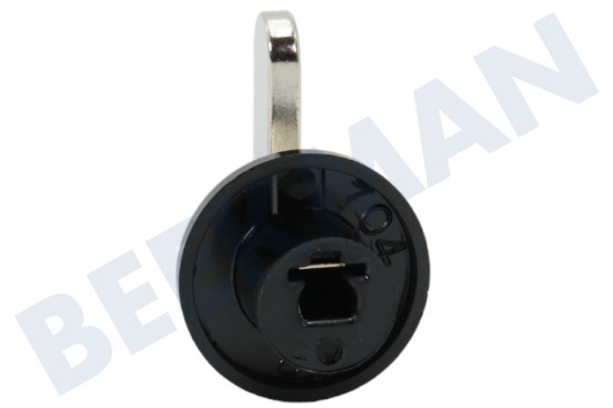 Smeg Ofen-Mikrowelle Knopf Chrom, komplett