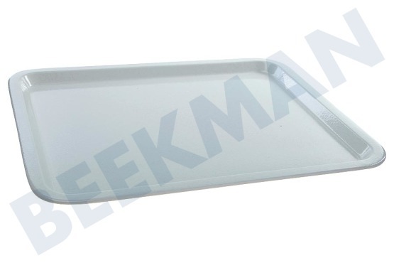 Pelgrim Ofen-Mikrowelle DE63-00344A Backblech Keramisch Weiß 410x330mm