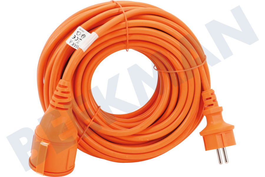 Exin 5520418 Kabel 2x1,5 mm2 20 Meter Orange IP44