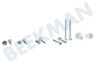 Whirlpool Spülmaschine 301749, C00301749 Befestigungssatz Installationssatz 45/60cm