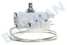 Thermostat K59-H1346 3 Kontakte Kapillare 600 mm, 3 x 4,8 mm Ampereklemme