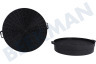 Filter Carbon rund, -20 cm-